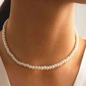Pearl necklace - string of pearls - beautiful faux